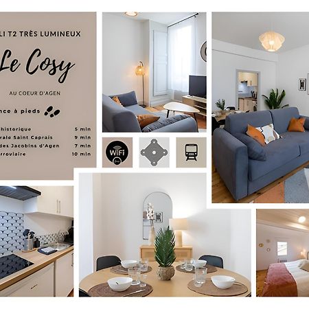 Le Cosy Magnifique T2 Neuf Centre Ville Gare 800 M アジャン エクステリア 写真